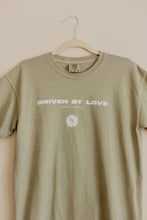Load image into Gallery viewer, Driven By Love Short Sleeve Sandstone T